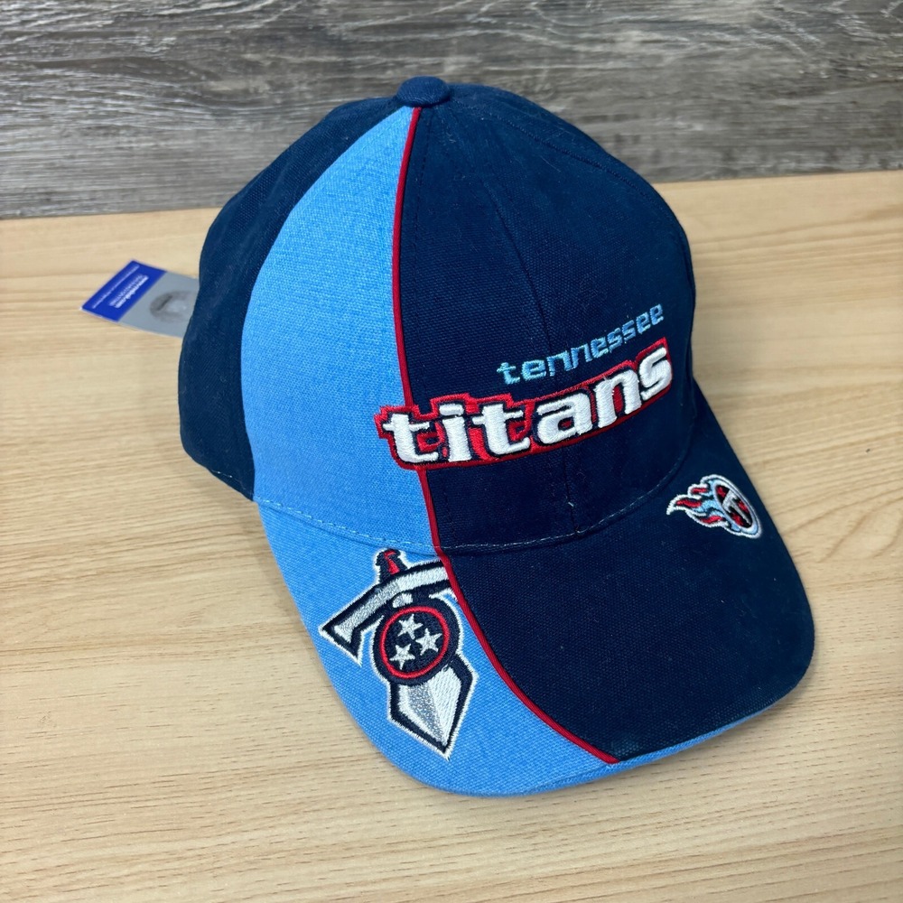 Vintage Tennessee‎ Titans Hat Cap Strap Back NFL Football Pro Line Reebok NWT